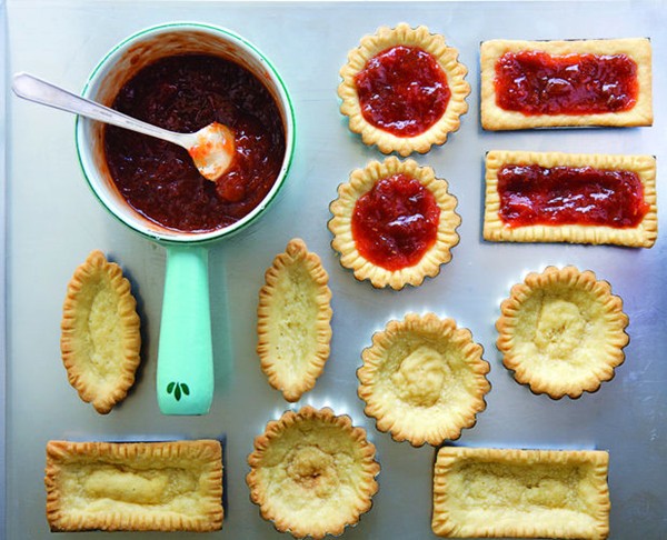 Mrs. Wheelbarrow's jam tarts