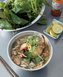 Mud crab soup with glass noodles (Miên cua bê)