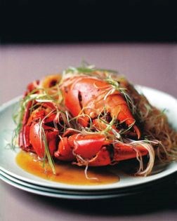 Mud crab with glass noodles