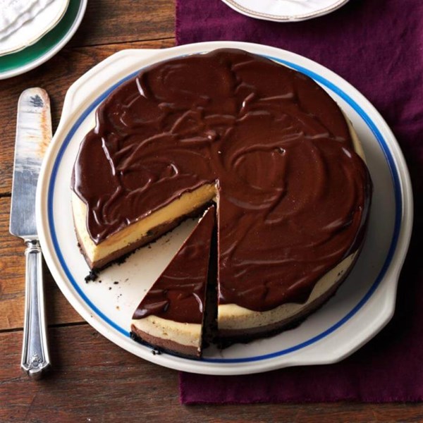 Mudslide cheesecake