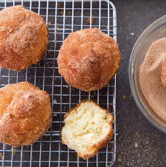 Muffin tin doughnuts