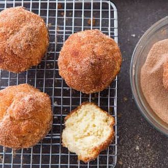 Muffin tin doughnuts