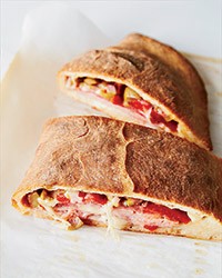 Muffuletta calzone