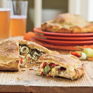 Muffuletta calzones