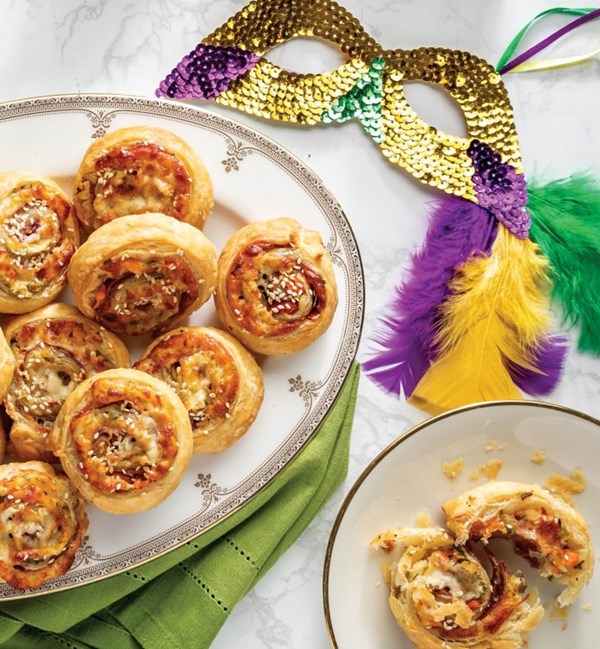 Muffuletta pinwheels