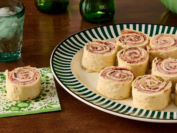 Muffuletta pinwheels