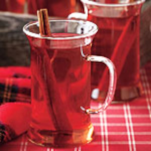 Mulled cranberry tea