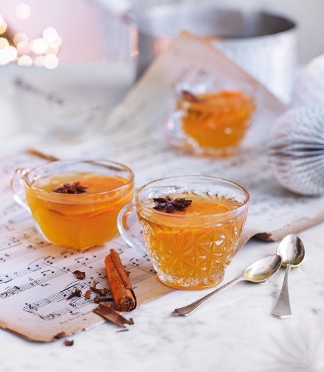 Mulled pear cider