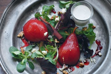 Mulled pears