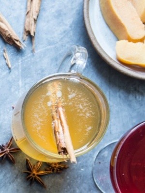 Mulled quince cider