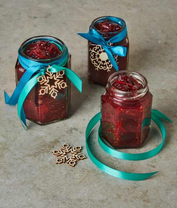 Mulled wine fig jam