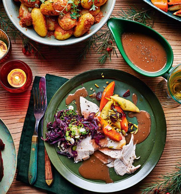 Mulled wine gravy