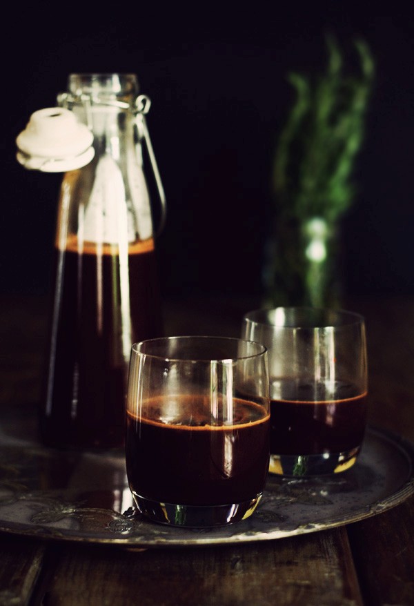 Mulled wine hot chocolate