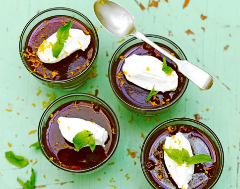 Mulled wine jellies
