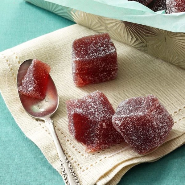 Mulled wine jelly candies
