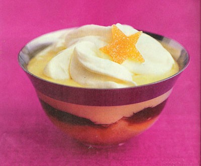 Mulled wine trifle