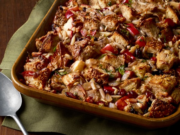 Multigrain stuffing with nuts and dried fruit
