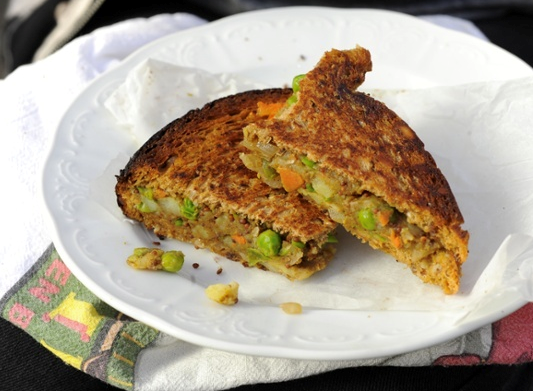 Mumbai seeded toasties