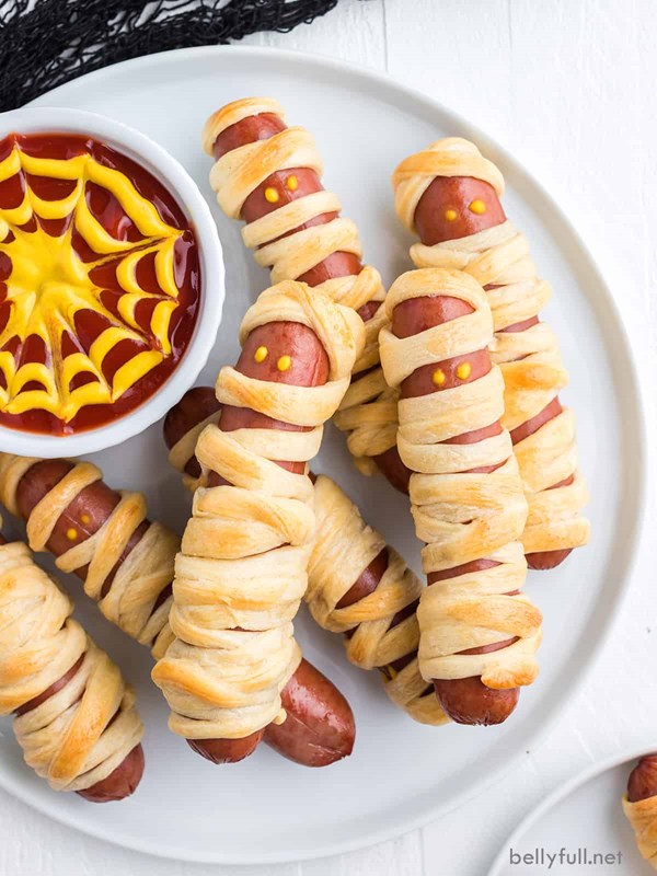 Mummy hot dogs