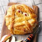 Mummy-wrapped Brie