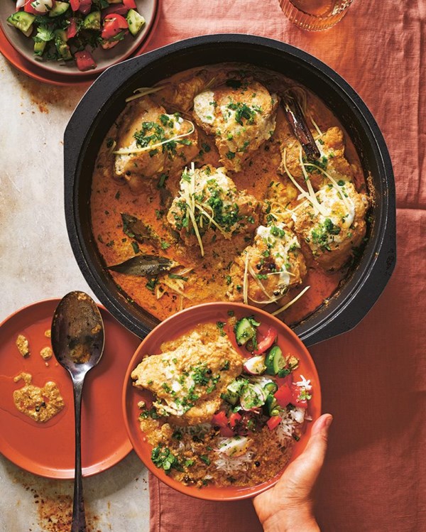 Mummy’s wedding-style chicken korma
