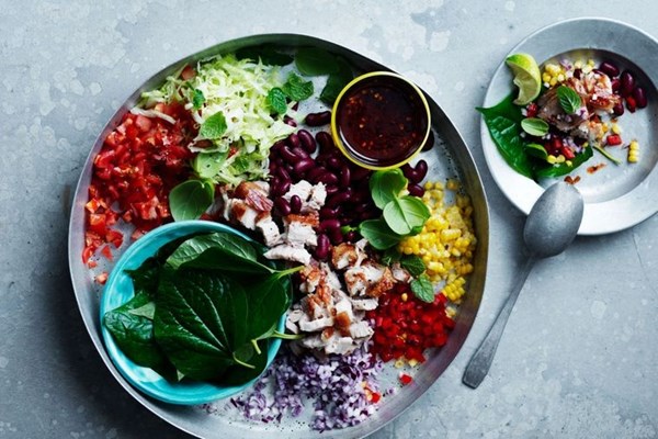 Mum's bean salad
