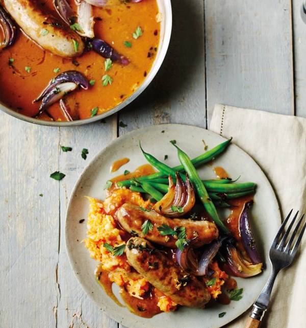 Mum's sausage casserole