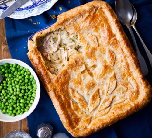 Mum's ultimate roast chicken pie