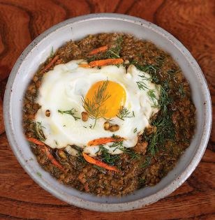 Mung bean + carrot spread (Mash mashak-e Qomi)
