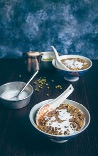Mung bean porridge