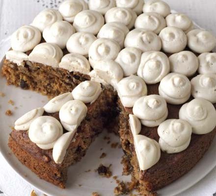 Muscovado carrot cake