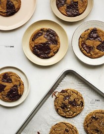 Muscovado dark chocolate chunk cookies 