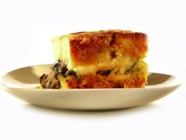 Mushroom & spinach bread-zagna