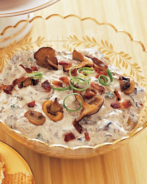 Mushroom-and-bacon dip