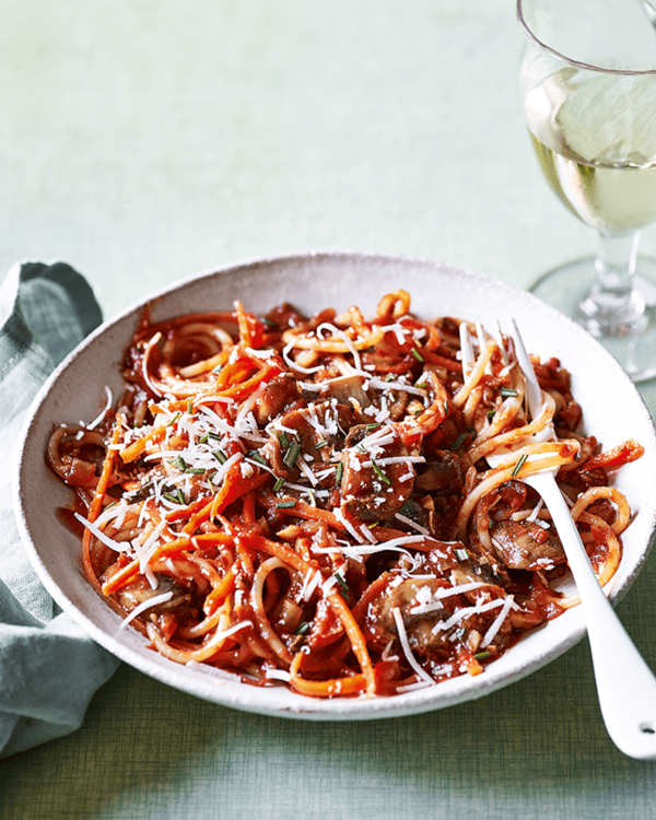 Mushroom and chestnut ragù Bolognese