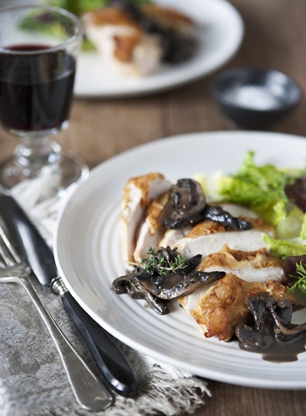 Mushroom and Marsala sauce