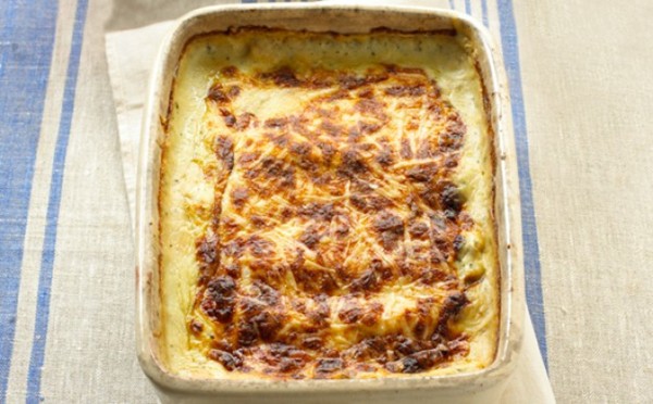 Mushroom and spinach cannelloni
