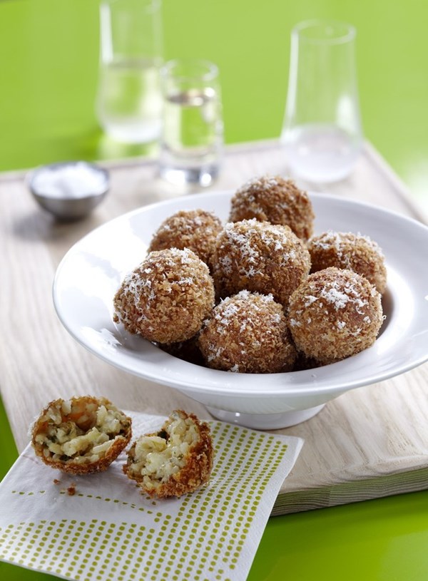 Mushroom arancini