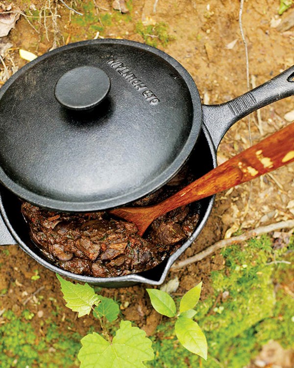 Mushroom beef stew