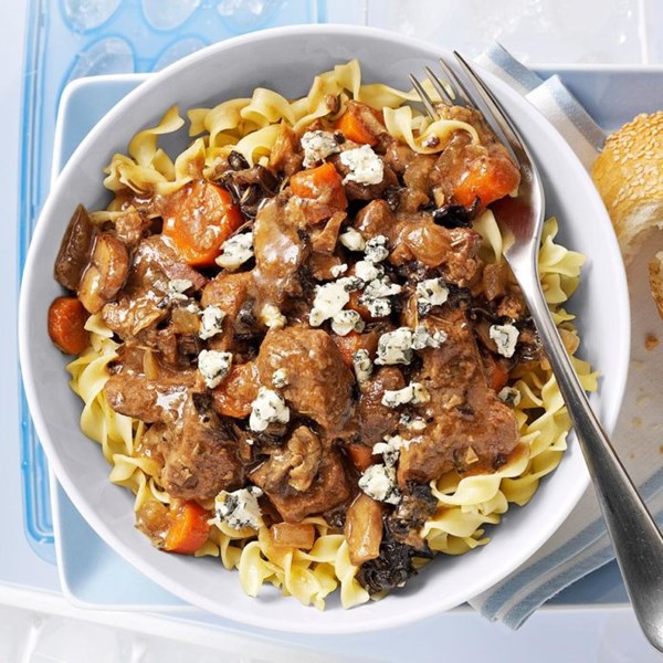 Mushroom beef stew