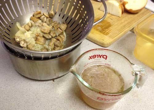 Mushroom broth