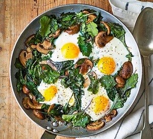 Mushroom brunch