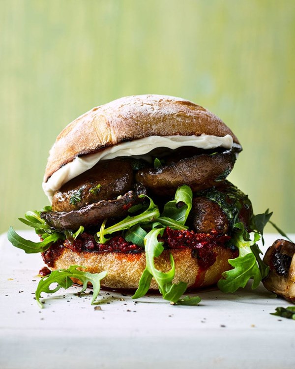 Mushroom burger 