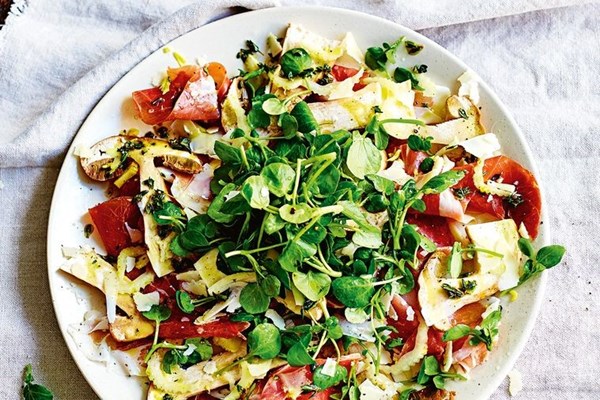 Mushroom carpaccio