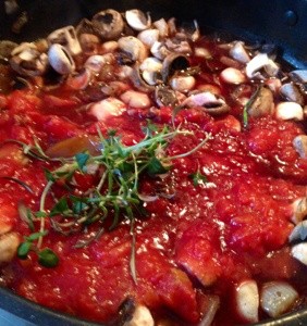 Mushroom chasseur