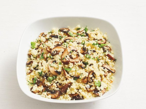 Mushroom couscous