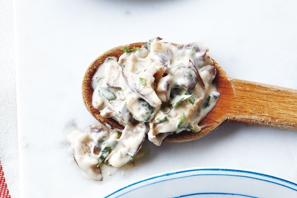 Mushroom cream sauce