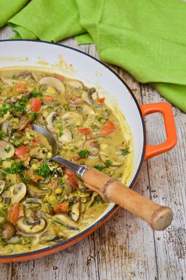Mushroom curry