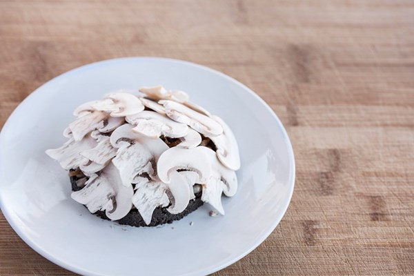  Mushroom duxelle, pickled mushrooms and Jerusalem artichoke