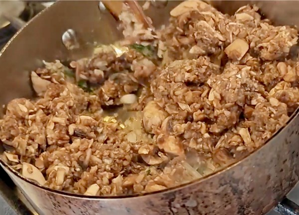 Mushroom duxelles